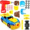 Big Mo's Toys Build Your Own Race Car - STEM Toy Racing Car for Kids Gift